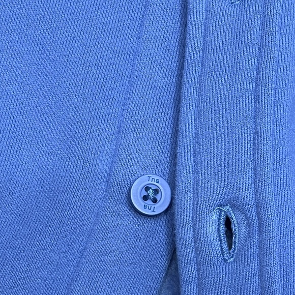 NWT Aritzia TNA cozy fleece boyfriend shirt playful purple - Picture 11 of 13